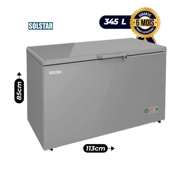 Congélateur Horizontal CF537 345L Solstar